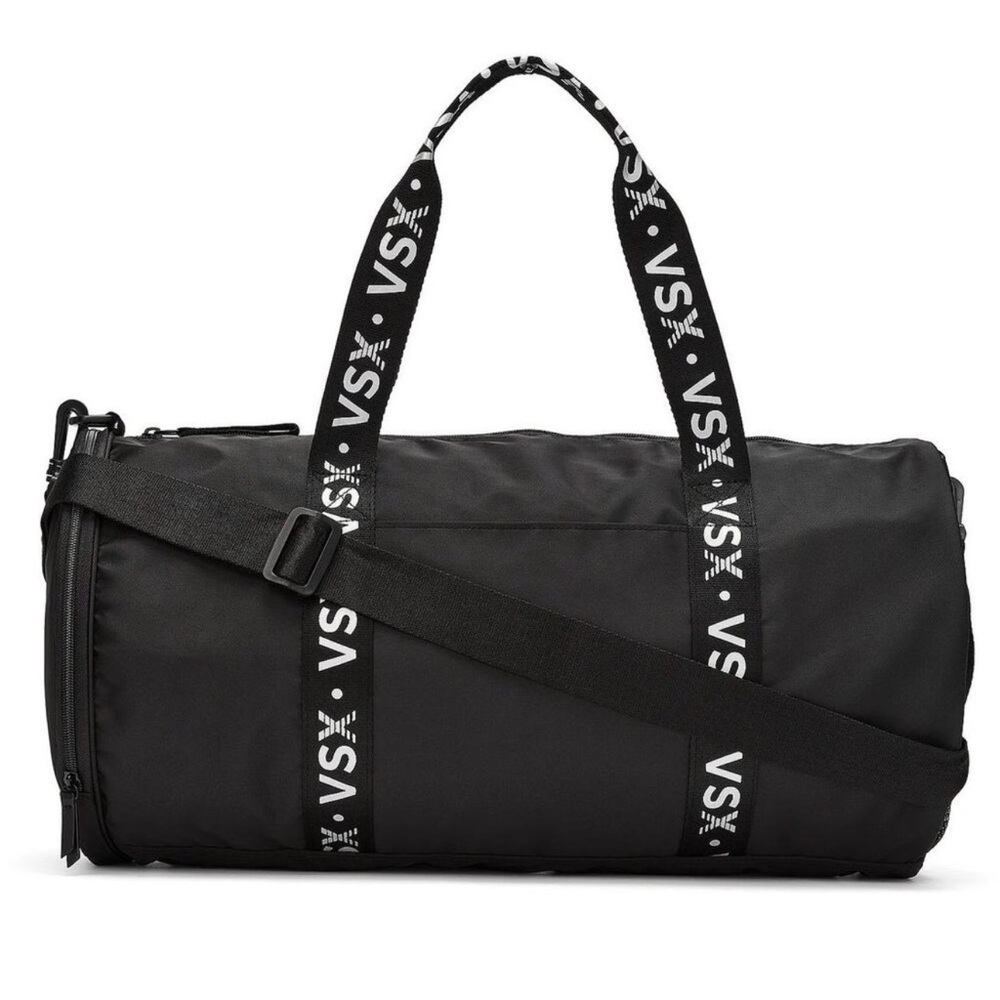 Victorias Secret VSX black white Duffle Bag nwot